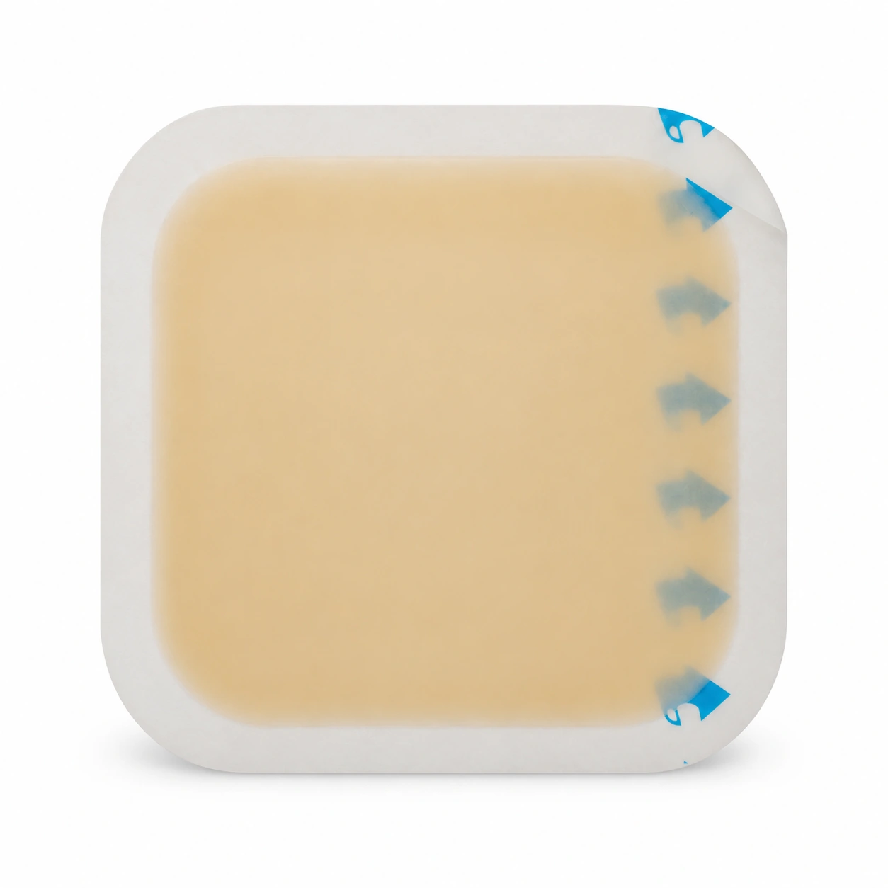 DynaDerm thin hydrocolloid dressing, 6 × 6 inches