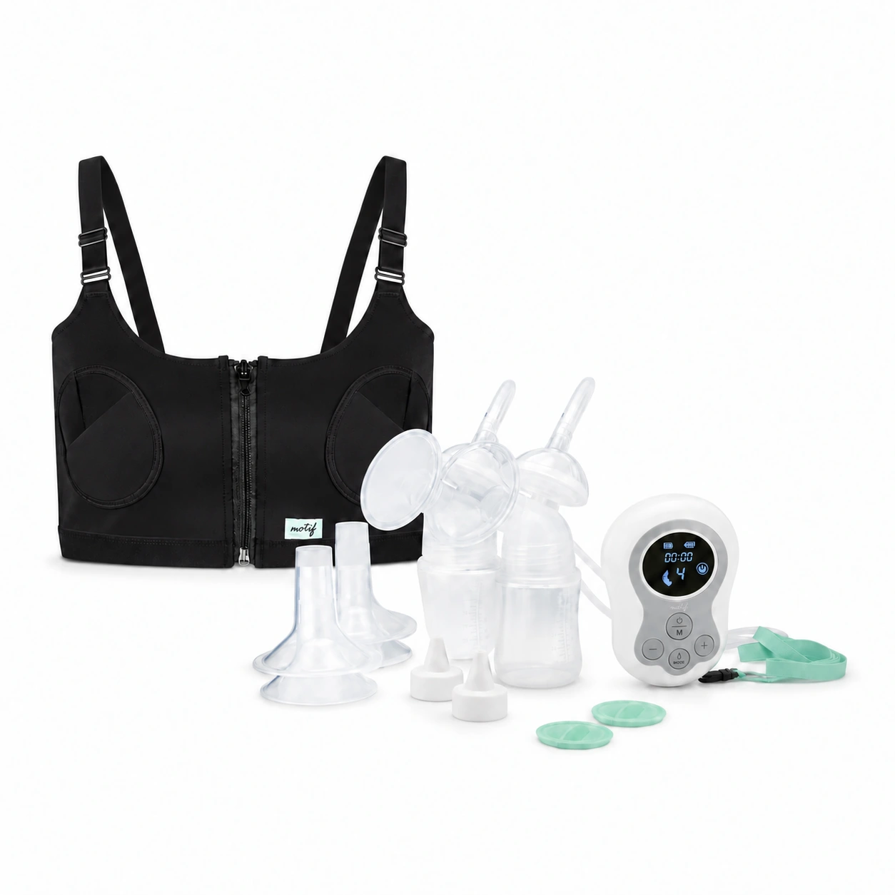 Motif Duo double electric breast pump with pumping bra